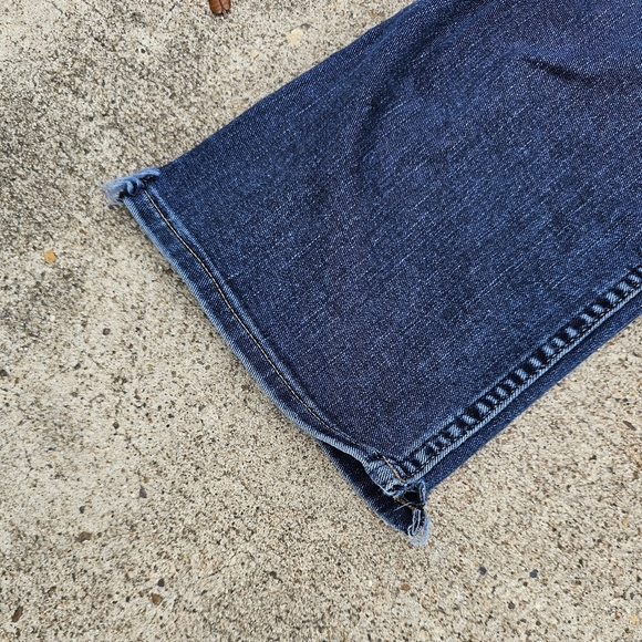 Calvin Klein Blue Straight Jeans Classic Style - Picture 4 of 11